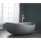 Alfi Brand Tub, 63 L, 38.5 W, Gray Matte, Concrete ABCO63TUB - alternate 1